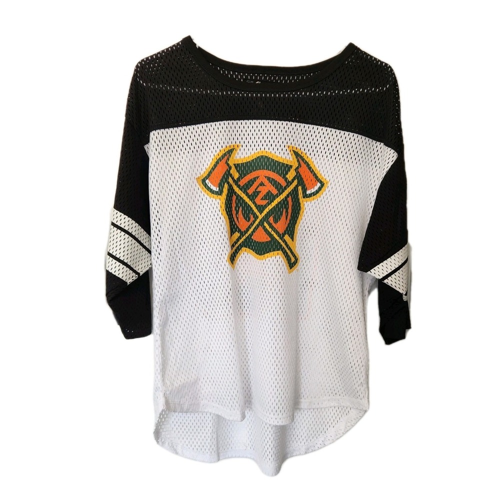 RARE AAF Arizona Hotshots Football Jersey Women's M Mesh G-III 4Her Carl Banks - Picture 8 of 9